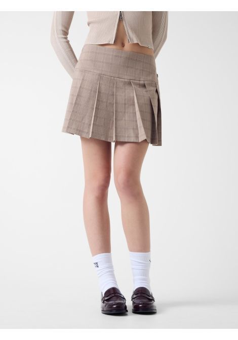 Minigonna a quadri GUESS JEANS | Gonne | W6RD81 W4882L12Q