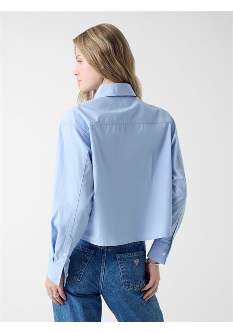 Camicia corta GUESS JEANS | Camicie | W6RH64 WH7P1G76S