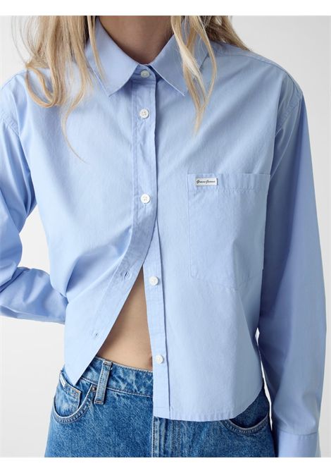 Camicia corta GUESS JEANS | Camicie | W6RH64 WH7P1G76S