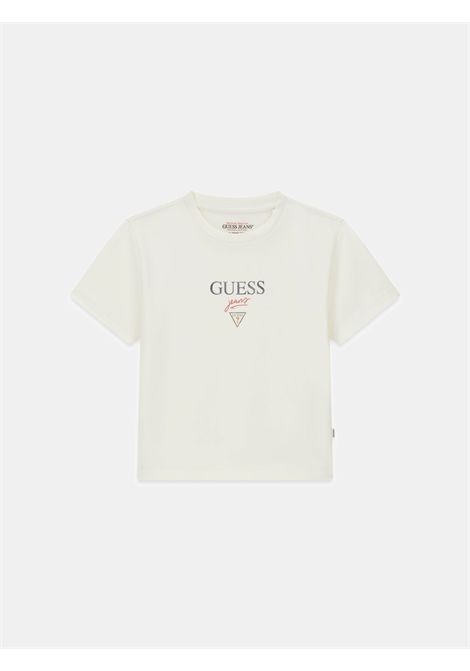 T-shirt con logo ricamato GUESS JEANS | T-shirt | W6RI15 J1314G053