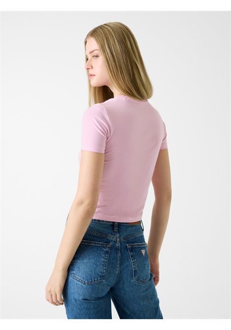 T-shirt con logo ricamato GUESS JEANS | T-shirt | W6RI15 J1314G65F