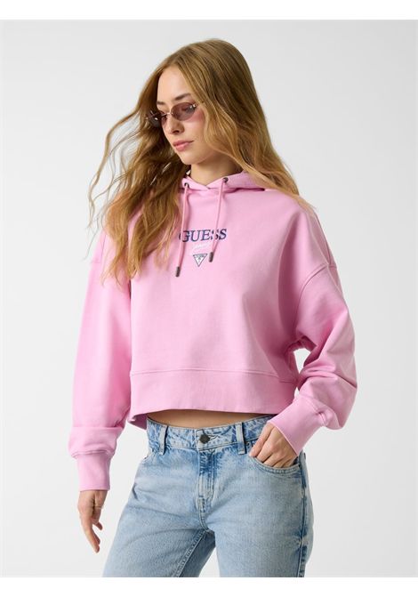 Felpa con logo ricamato GUESS JEANS | Top | W6RQ00 K68I4G65F
