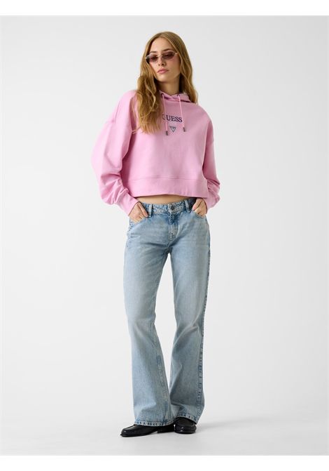 Felpa con logo ricamato GUESS JEANS | Top | W6RQ00 K68I4G65F