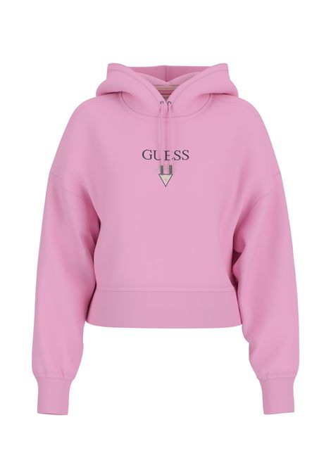 Felpa con logo ricamato GUESS JEANS | Top | W6RQ00 K68I4G65F