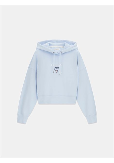 Felpa con logo ricamato GUESS JEANS | Top | W6RQ00 K68I4G703