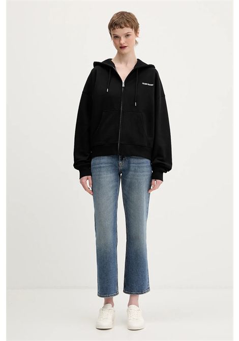 gj os embro zipup hoodie GUESS JEANS | Felpe | W6RQ32 K68I4JBLK