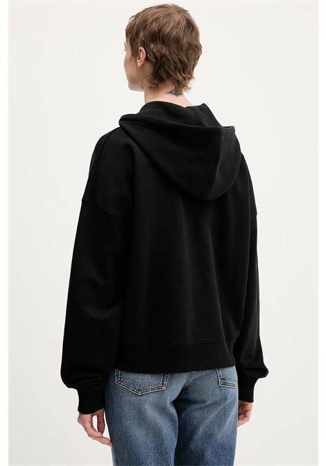 gj os embro zipup hoodie GUESS JEANS | Felpe | W6RQ32 K68I4JBLK