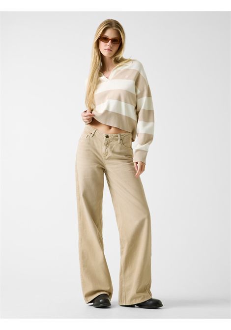 Maglione polo a righe GUESS JEANS | Maglie | W6RR16 Z3FC2SM0I