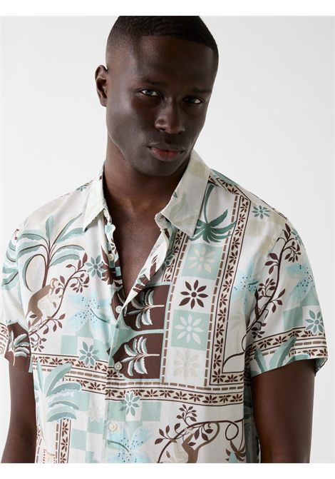 Tropical Print Shirt GUESS | Camicie | M6GH80 W2036PMIZ