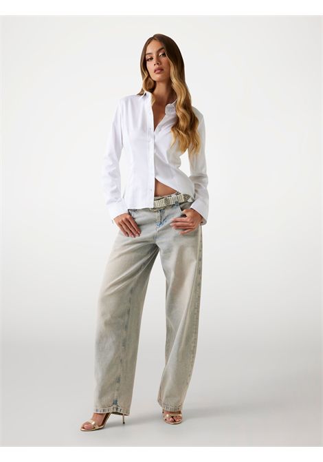 Camicia classica a taglio slim GUESS | Camicie | W2YH41 WAF10G011