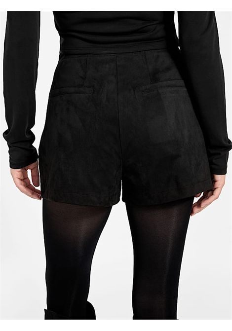 erin suedeshort GUESS | Shorts | W5BD68 WI280JBLK