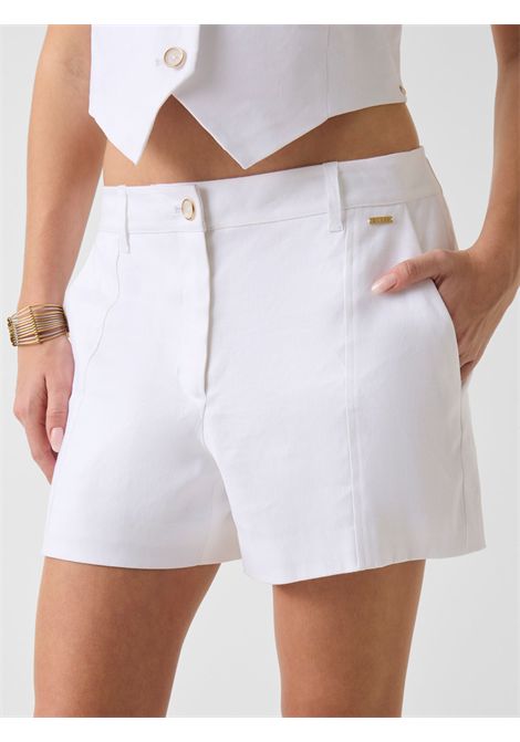 Shorts in misto lino GUESS | Shorts | W5GD1W WH5L2G011