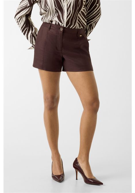 Shorts in misto lino GUESS | Shorts | W5GD1W WH5L2G1EB
