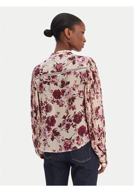 Blusa in chiffon GUESS | Camicie | W5RH16 WDW82PM6I