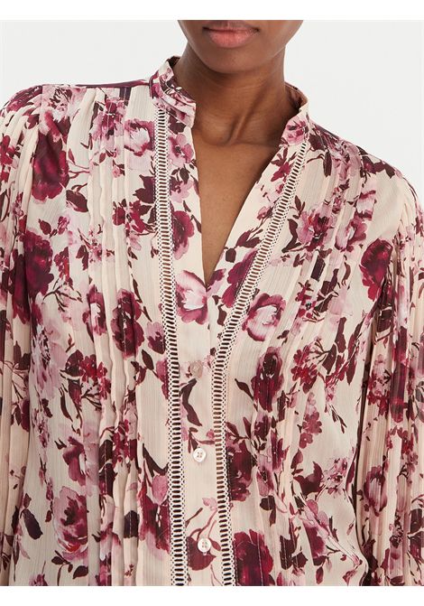 Blusa in chiffon GUESS | Camicie | W5RH16 WDW82PM6I