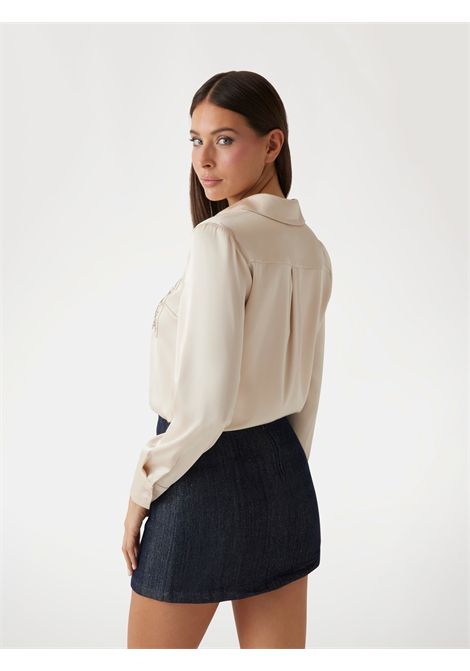 Camicia a vestibilità regolare GUESS | Camicie | W5RH40 WFQC2G012
