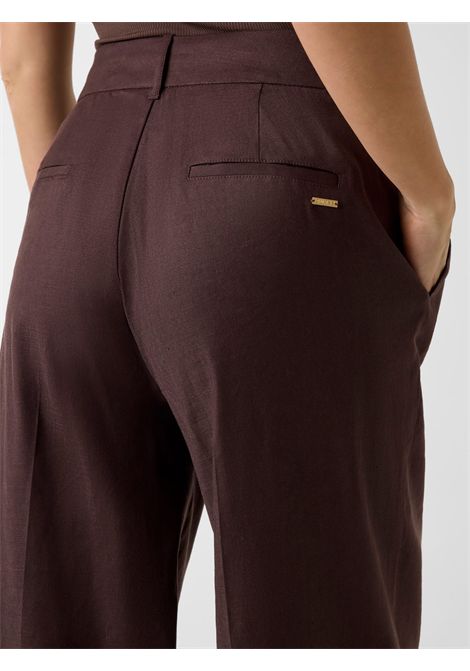Pantaloni in misto lino GUESS | Pantalone | W6GB43 W2840G1EB