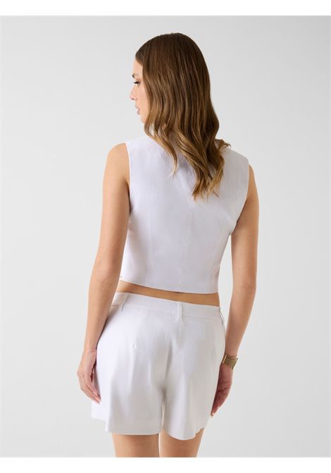 carla perfectvest linen GUESS | Gilet | W6GHAA W2839G011