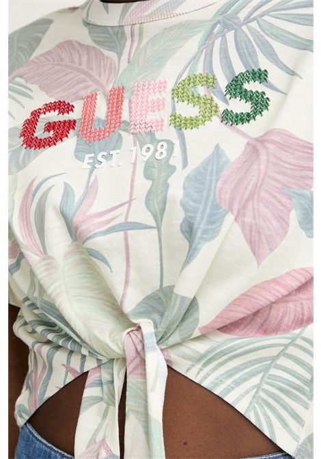 T-shirt Crop GUESS | T-shirt | W6GI09 K3024PMHY