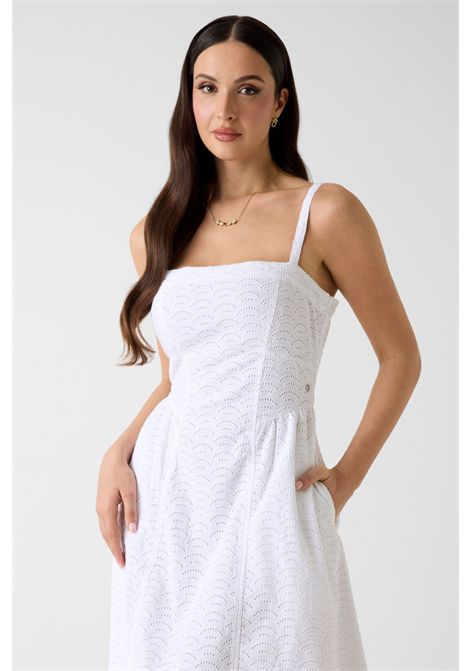 Vestito midi in pizzo sangallo GUESS | Abiti | W6GK44 W1884G011