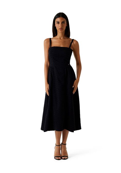 Vestito midi in pizzo sangallo GUESS | Abiti | W6GK44 W1884JBLK