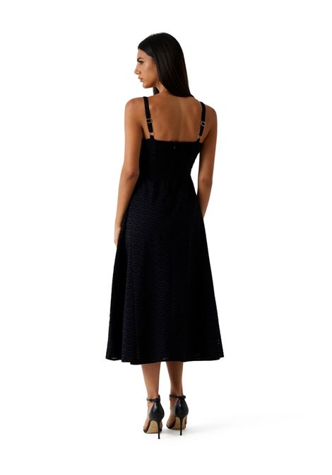 Vestito midi in pizzo sangallo GUESS | Abiti | W6GK44 W1884JBLK