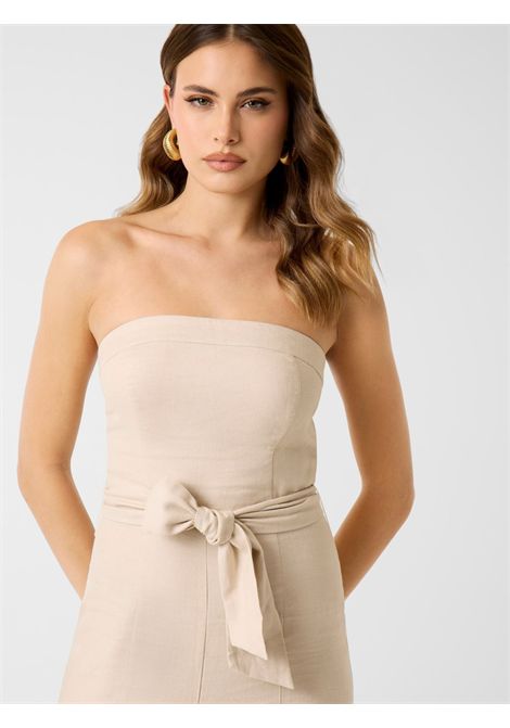 tuta di lino Jackie GUESS | Abiti | W6GK92 W2195F15J