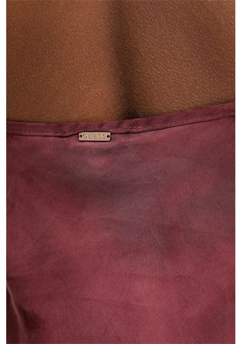 Vestito midi in satin akilina GUESS | Abiti | W6GK94 W2266G594