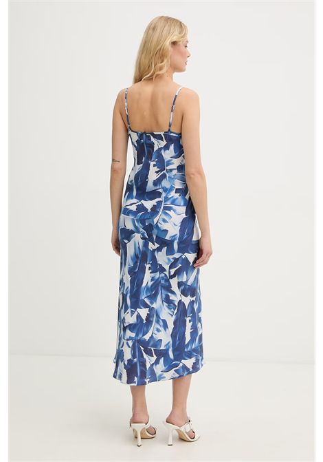 Vestito midi in satin akilina GUESS | Abiti | W6GK94 W2266PMIB