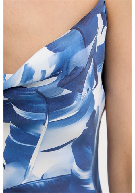 Vestito midi in satin akilina GUESS | Abiti | W6GK94 W2266PMIB