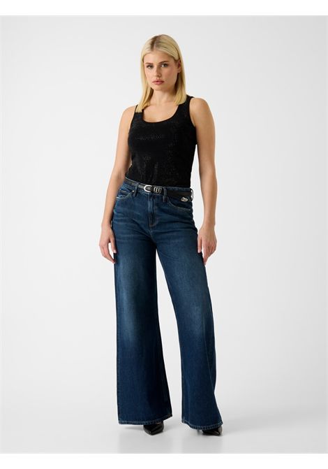 Canotta con logo GUESS | Top | W6GP10 K2932JBLK