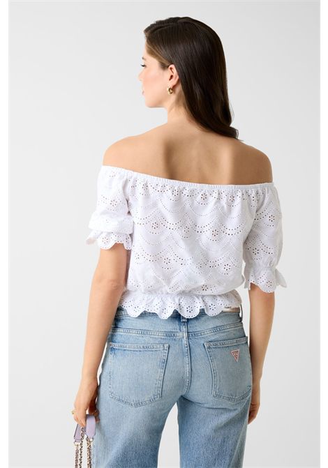 Top off-shoulder GUESS | Top | W6GP47 K3336G011