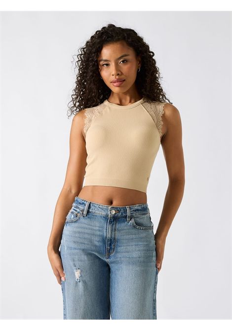 Top in pizzo GUESS | Top | W6GZ01 Z0606G1L7