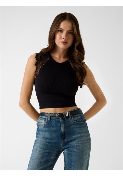 Top in pizzo GUESS | Top | W6GZ01 Z0606JBLK