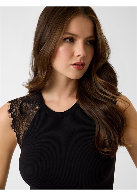 Top in pizzo GUESS | Top | W6GZ01 Z0606JBLK