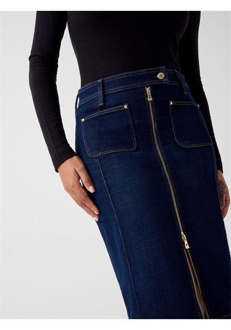 Gonna longuette in denim GUESS | Gonne | W6RD0U D6881BLJO