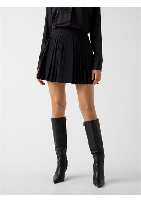 Gonna mini a pieghe GUESS | Gonne | W6RD13 WH9Y2JBLK
