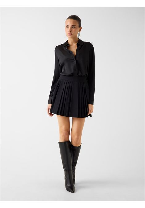 Gonna mini a pieghe GUESS | Gonne | W6RD13 WH9Y2JBLK