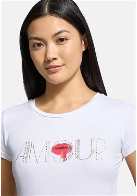 T-shirt slim fit GUESS | T-shirt | W6RI03 KA0Q1G011