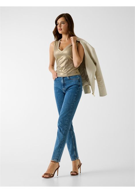 top effetto metallizzato GUESS | Maglie | W6RP10 KC812FNJQ