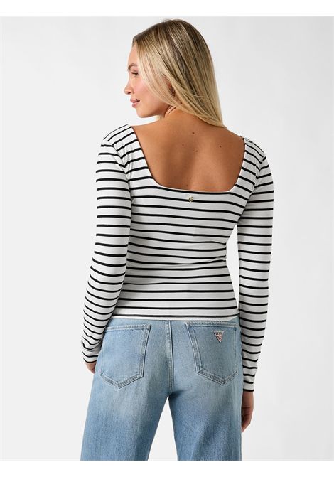 top scollo quadratoChrystle GUESS | Top | W6RP49 KD492F0YY