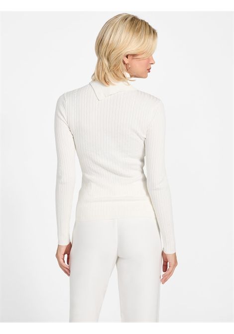 Maglione con scollo asimmetrico GUESS | Maglie | W6RR07 Z2YK2G106