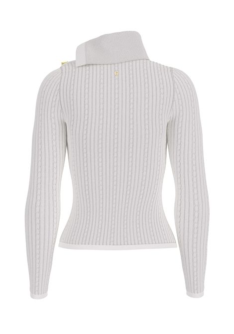 Maglione con scollo asimmetrico GUESS | Maglie | W6RR07 Z2YK2G106