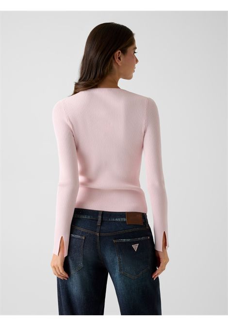 Cardigan con bottoni gioiello GUESS | Maglie | W6RR35 Z0132A627