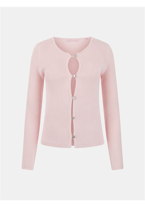 Cardigan con bottoni gioiello GUESS | Maglie | W6RR35 Z0132A627