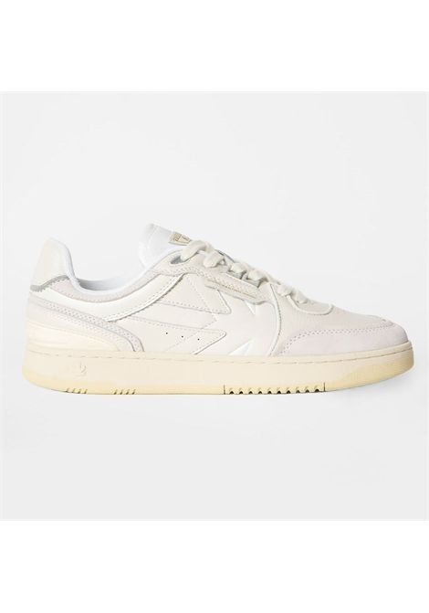 Sneaker in pelle Kaotiko | Sneakers | AO004-01270AO004 PIPING OFF WHITE
