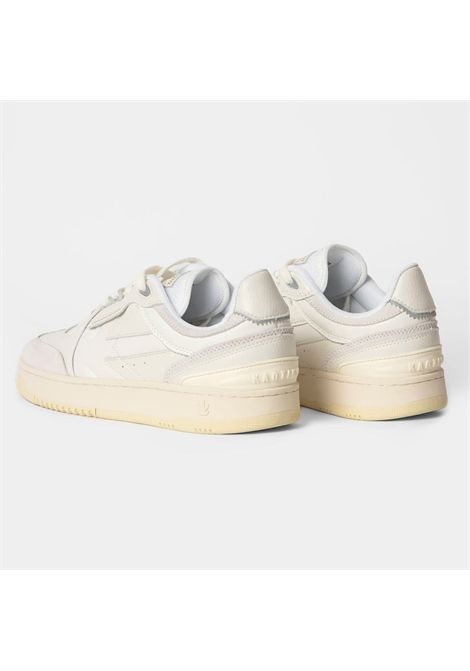 Sneaker in pelle Kaotiko | Sneakers | AO005-04260AO005 PIPING OFF WHITE