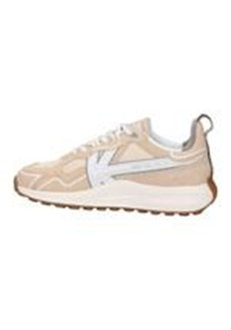 Sneaker detroit camoscio e tessuto. Kaotiko | Sneakers | AS003-01270AS003 TECH LT BEIGE