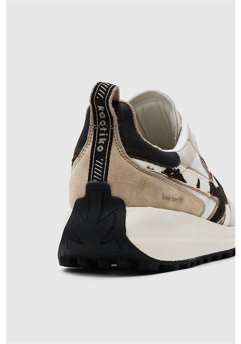  Kaotiko | Sneakers | AS004-03270AS004 GLAM OFF WHITE COW