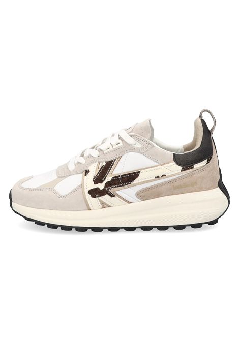  Kaotiko | Sneakers | AS004-03270AS004 GLAM OFF WHITE COW